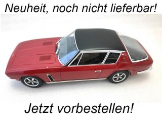 Jensen Interceptor III red metallic `72-`75 Cult Scale Models 1:18 Resinemodell (Türen, Motorhaube... nicht zu öffnen!) <br> Lieferbar ab 3. Quartal 2024