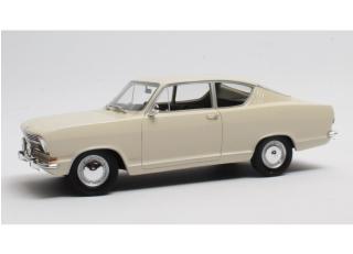 Opel Kadett B "Kiemen-Coupe" 1966 - white Cult Scale Models 1:18 Resinemodell (Türen, Motorhaube... nicht zu öffnen!)