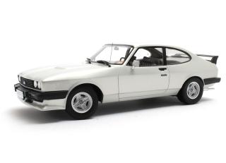 Ford Capri 2.8 Turbo 1981 Silver met. Cult Scale Models 1:18 Resinemodell (Türen, Motorhaube... nicht zu öffnen!)