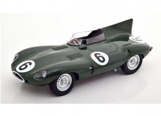 Jaguar D-Type Longnose Sieger 24h Le Mans 1955 Hawthorn/Bueb mit abnhembarer Haube auf der Beifahrerseite cmr