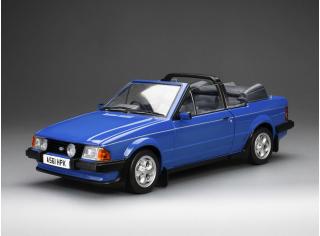 Ford Escort XR3i Cabriolet 1984  azure blue SunStar Metallmodell 1:18