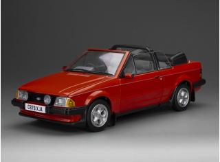 Ford Escort XR3i Cabriolet 1984  sunburst red  SunStar Metallmodell 1:18