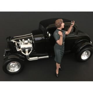 Figur \"50s Style\" IV (Auto nicht enthalten) American Diorama 1:18