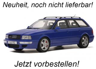 Audi RS 2 Avant 1994 Nogaro Blue  OttO mobile 1:12 Resinemodell (Türen, Motorhaube... nicht zu öffnen!)  Available from May 2024