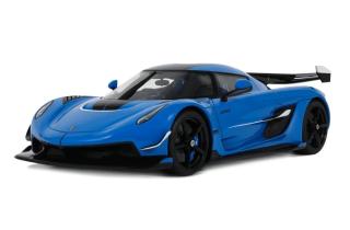 KOENIGSEGG JESKO BLUE 2025 GT Spirit 1:18 Resinemodell (Türen, Motorhaube... nicht zu öffnen!)