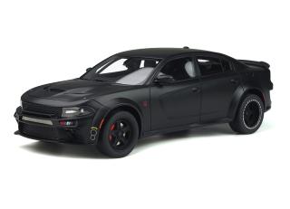 DODGE CHARGER SRT HELLCAT WIDEBODY Tuned by SPEEDKORE Black matte 2020 GT Spirit 1:18 Resinemodell (Türen, Motorhaube... nicht zu öffnen!)