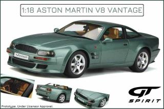 Grille removed, several paint defects! (Bubbles in the paint) ASTON MARTIN V8 VANTAGE Aston Martin racing green GT Spirit 1:18 Resinemodell (Türen, Motorhaube... nicht zu öffnen!)