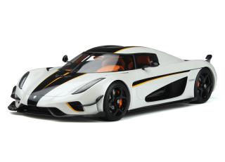 Koenigsegg Regera 2018 White GT Spirit 1:18 Resinemodell (Türen, Motorhaube... nicht zu öffnen!)