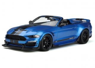 Ford Mustang Shelby Super Snake Speedster - Velocity Blue - 2022 GT Spirit 1:18 Resinemodell (Türen, Motorhaube... nicht zu öffnen!)