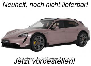 Porsche Taycan  Turbo S Cross Turismo  Pink 2022 GT Spirit 1:18 Resinemodell (Türen, Motorhaube... nicht zu öffnen!) <br> Disponible à partir de fin août 2024