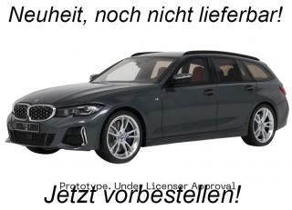 BMW M340i Xdrive  M Sport Grey 2019 GT Spirit 1:18 Resinemodell (Türen, Motorhaube... nicht zu öffnen!)  Available from end of September 2024