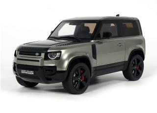 LAND ROVER DEFENDER P400 X-DYNAMIC HSE PANGEA GREEN 2021 GT Spirit 1:18 Resinemodell (Türen, Motorhaube... nicht zu öffnen!)  Lieferbar ab Mitte Juni 2025