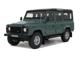 LAND ROVER DEFENDER 3 STATION WAGON GREEN 2016 GT Spirit 1:18 Resinemodell (Türen, Motorhaube... nicht zu öffnen!)