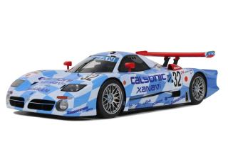 NISSAN R390 GT1 LE MANS 1998 BLUE 1998 GT Spirit 1:18 Resinemodell (Türen, Motorhaube... nicht zu öffnen!)
