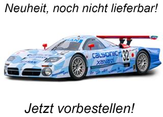 NISSAN R390 GT1 LE MANS 1998 BLUE 1998 GT Spirit 1:18 Resinemodell (Türen, Motorhaube... nicht zu öffnen!)  Lieferbar ab Ende November 2025