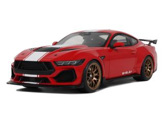 SHELBY MUSTANG SUPERSNAKE RACE RED 2025 GT Spirit 1:18 Resinemodell (Türen, Motorhaube... nicht zu öffnen!)