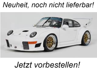 PORSCHE 911 [993] GT2 EVO WHITE 1995 GT Spirit 1:18 Resinemodell (Türen, Motorhaube... nicht zu öffnen!) Lieferbar ab Ende November 2025