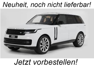 RANGE ROVER P530 AUTOBIOGRAPHY WHITE 2024 GT Spirit 1:18 Resinemodell (Türen, Motorhaube... nicht zu öffnen!) Available from end of October 2025