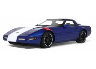 CHEVROLET CORVETTE C4 GRAN SPORT BLUE 1996 GT Spirit 1:18 Resinemodell (Türen, Motorhaube... nicht zu öffnen!)