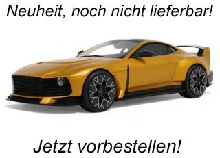 ASTON MARTIN VALIANT AURIC GOLD METALLIC 2024 GT Spirit 1:18 Resinemodell (Türen, Motorhaube... nicht zu öffnen!) Lieferbar ab Ende Januar 2026