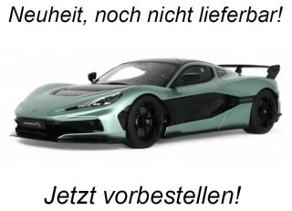 RIMAC NEVERA R R-GREEN 2024 GT Spirit 1:18 Resinemodell (Türen, Motorhaube... nicht zu öffnen!) Disponible à partir de fin janvier 2026