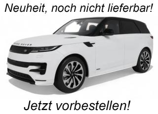 LAND ROVER SPORT P510E WHITE 2023 GT Spirit 1:12 Resinemodell (Türen, Motorhaube... nicht zu öffnen!) Available from end of January 2026