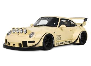 RWB SANDSTORM BEIGE 2023 GT Spirit 1:18 Resinemodell (Türen, Motorhaube... nicht zu öffnen!)