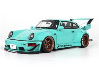 RWB KASHIWA BLUE 2022 Porsche 911 GT Spirit 1:18 Resinemodell (Türen, Motorhaube... nicht zu öffnen!) <br> Available from early October 2026