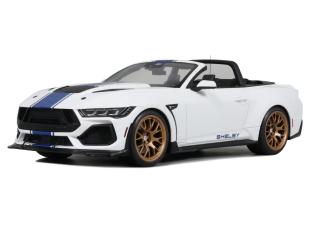 FORD SHELBY MUSTANG SUPERSNAKE WHITE 2025 GT Spirit 1:18 Resinemodell (Türen, Motorhaube... nicht zu öffnen!)