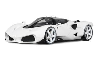 NILU WHITE 2025 GT Spirit 1:18 Resinemodell (Türen, Motorhaube... nicht zu öffnen!) <br> Disponible à partir de début août 2026