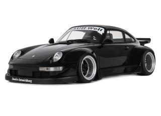 RWB BLACK AUT BLACK 2012 GT Spirit 1:18 Resinemodell (Türen, Motorhaube... nicht zu öffnen!)