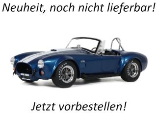 SHELBY COBRA 427 S/C NAVY BLUE 1967 GT Spirit 1:18 Resinemodell (Türen, Motorhaube... nicht zu öffnen!)  Lieferbar ab Anfang Januar 2027