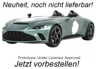 ASTON MARTIN V12 SPEEDSTER GREEN GT Spirit 1:18 Resinemodell (Türen, Motorhaube... nicht zu öffnen!) <br> Available from end of June 2024