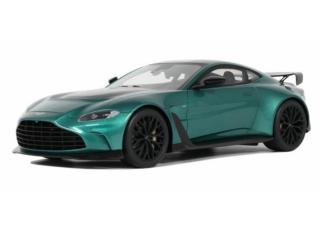 ASTON MARTIN V12 VANTAGE ASTON MARTIN RACING GREEN 2023 GT Spirit 1:18 Resinemodell (Türen, Motorhaube... nicht zu öffnen!)
