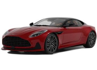 ASTON MARTIN DB12 HYPER RED 2023 GT Spirit 1:18 Resinemodell (Türen, Motorhaube... nicht zu öffnen!)