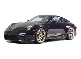 PORSCHE 911 [992] GT3 TOURING PURPLE 2021 GT Spirit 1:12 Resinemodell (Türen, Motorhaube... nicht zu öffnen!)