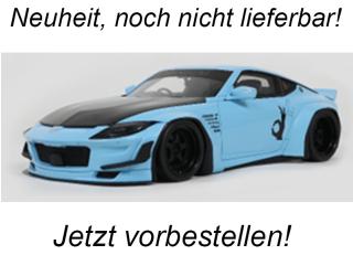 PANDEM NISSAN FAIRLADY Z CHINA BLUE 2025 GT Spirit 1:18 Resinemodell (Türen, Motorhaube... nicht zu öffnen!) Lieferbar ab Ende November 2025