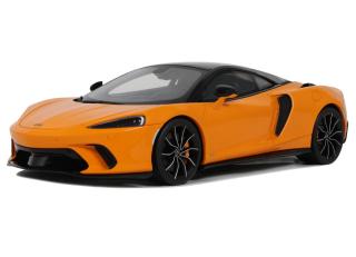 MCLAREN GTS ORANGE 2025 GT Spirit 1:18 Resinemodell (Türen, Motorhaube... nicht zu öffnen!)