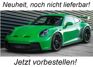 PORSCHE 911 [992] GT3 GREEN 2022 GT Spirit 1:8 Resinemodell (Türen, Motorhaube... nicht zu öffnen!)  Lieferbar ab Ende Oktober 2025