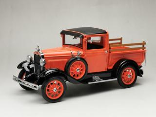 Ford Model A Pickup 1931 – Pegex Orange SunStar Metallmodell 1:18