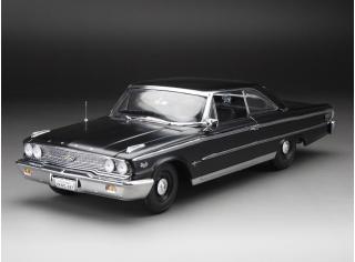 Ford Galaxie 500XL Hardtop 1963  semi-gloss black SunStar 1475 Metallmodell 1:18