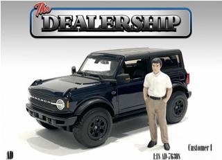 Figur The Dealership - Customer I American Diorama 1:18 (Auto nicht enthalten!)