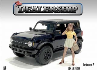 Figur The Dealership - Customer II American Diorama 1:18 (Auto nicht enthalten!)