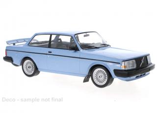 Volvo 240 Turbo Custom, matt-hellblau, 1986 IXO 1:18 Metallmodell (Türen/Hauben nicht zu öffnen!)