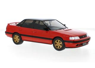 Subaru Legacy RS, rot, 1991 IXO 1:18 Metallmodell (Türen/Hauben nicht zu öffnen!)