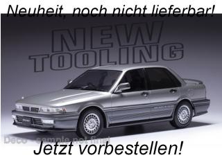 Mitsubishi Galant VR-4, silber, 1987 MCG 1:18 Metallmodell, Türen und Hauben nicht zu öffnen Date de parution inconnue