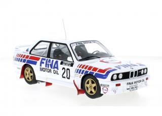 BMW M3 E30, No.20, 1000 Lakes Rally, 1989 M.Duez/A.Lopes IXO 1:18 Metallmodell (Türen/Hauben nicht zu öffnen!)