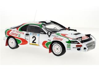 Toyota Celica Turbo 4WD (ST185), No.2, Safari Rally, 1993 M.Allen/I.Kivimaki IXO 1:18 Metallmodell (Türen/Hauben nicht zu öffnen!)