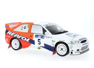 Ford Escort WRC, Akropolis, 1997, #5 C.Sainz / L.Moya IXO 1:18 Metallmodell (Türen/Hauben nicht zu öffnen!)