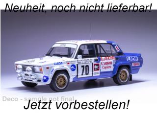 Lada 2105 VFTS, No.70, 1000 Lakes Rallye, E.Tumalevicius/P.Videika, 1986 MCG 1:18 Metallmodell, Türen und Hauben nicht zu öffnen  Availability unknown